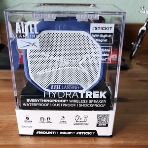 Altec Lansing HydraTREK Blue Portable Speaker